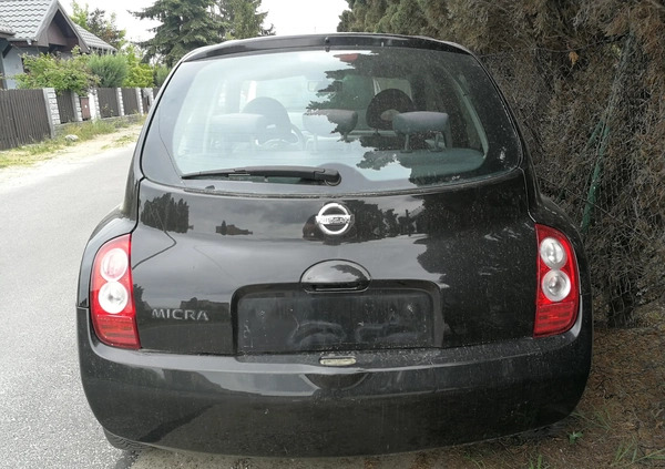 Nissan Micra cena 1999 przebieg: 151000, rok produkcji 2004 z Gniezno małe 29